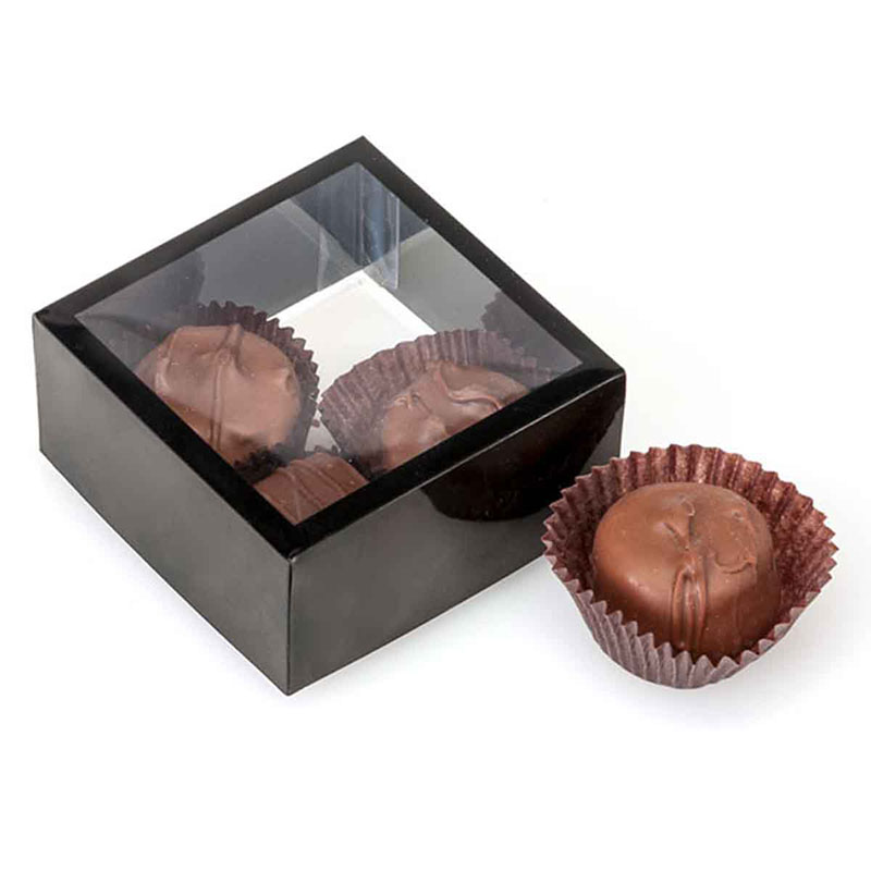 Candy Box with Dividers — custom candy boxes by Packmio Candy Box with Dividers in use, packed and ready to ship